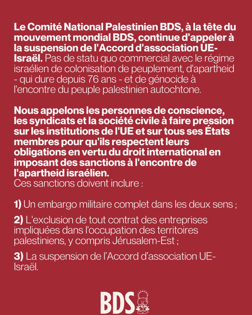 BDS France tweet media
