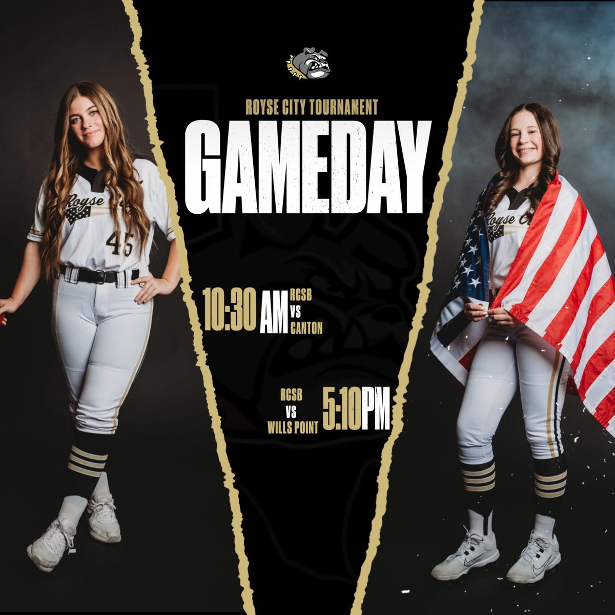 Schedule is set for tomorrow! 2 games at HOME!