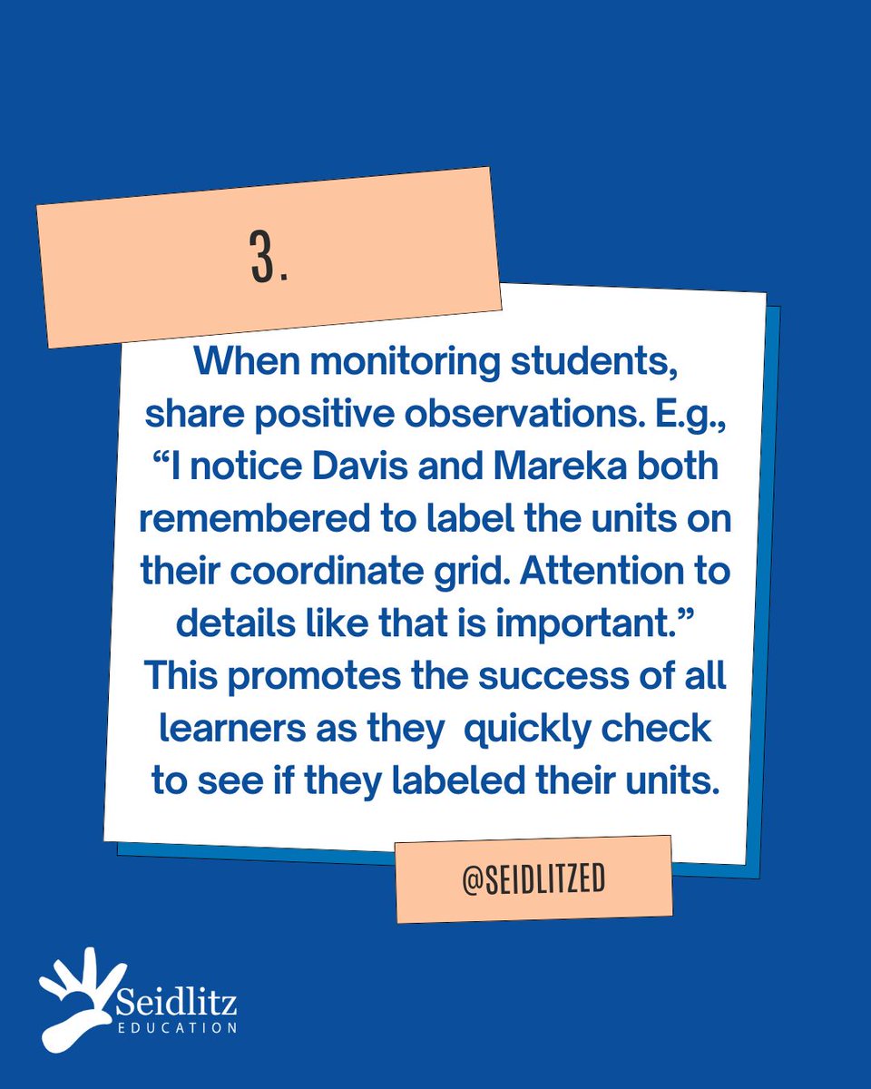 Three tips for creating public success for students, from @NancyMotleyTRTW. For more: buff.ly/3Xa1IlZ
