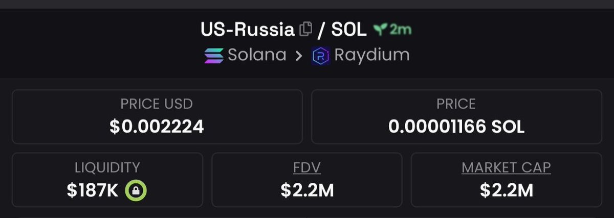 japh_green's tweet photo. Aped #Usrussia at $2.2m mcap in my exclusive telegram group.

Just resolve and join team Alpha today 🚀

#ATM $IMG $Flash $ANTY $Drip $Solana #Woketopus $Ehhh $FU $REXBT $Collat $Hood $xAI $DogeAI $MLG #Orangelad $Solmax $GIGA $Fwog #Hooters #Fartcion  
$Storm $ALCH $CAPYL $toly https://t.co/jEoBJoYZuo