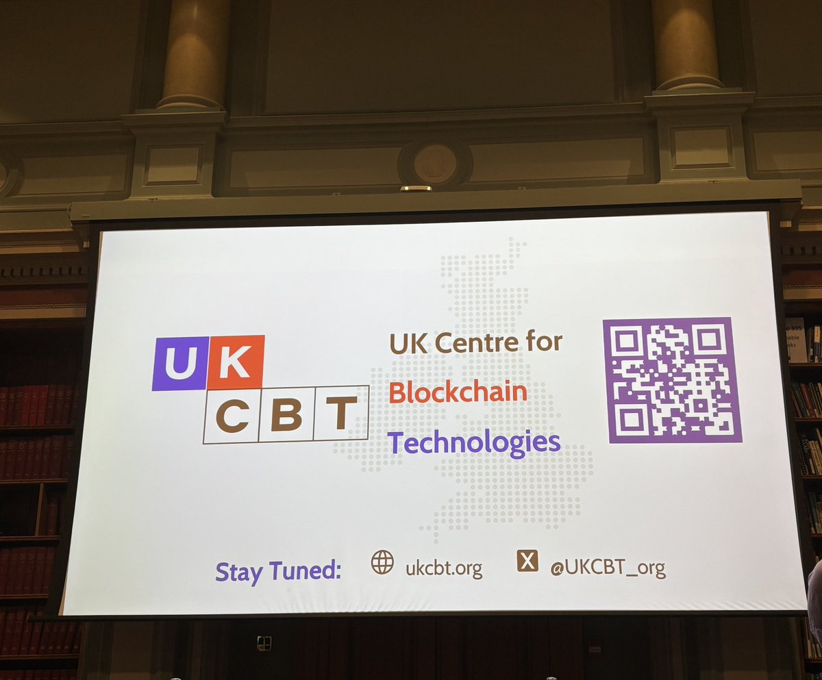 Excited to be in London for the official launch of the UK Centre for Blockchain Technologies <a href="/UKCBT_org/">UK CBT</a> #Blockchain #crypto