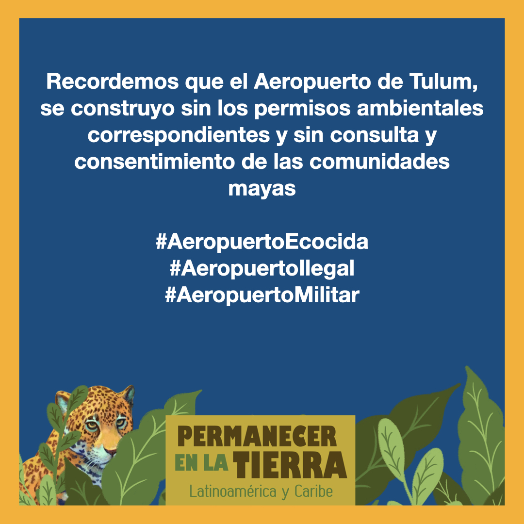 El #AeropuertoTulum presenta inconsistencias en su construcción por miles de millones de pesos
#AeropuertoMilitar
#AeropuertoEcocida
#AeropuertoIlegal
<a href="/StayGroundedNet/">Stay Grounded - @staygroundednet on Bluesky 🦋</a>