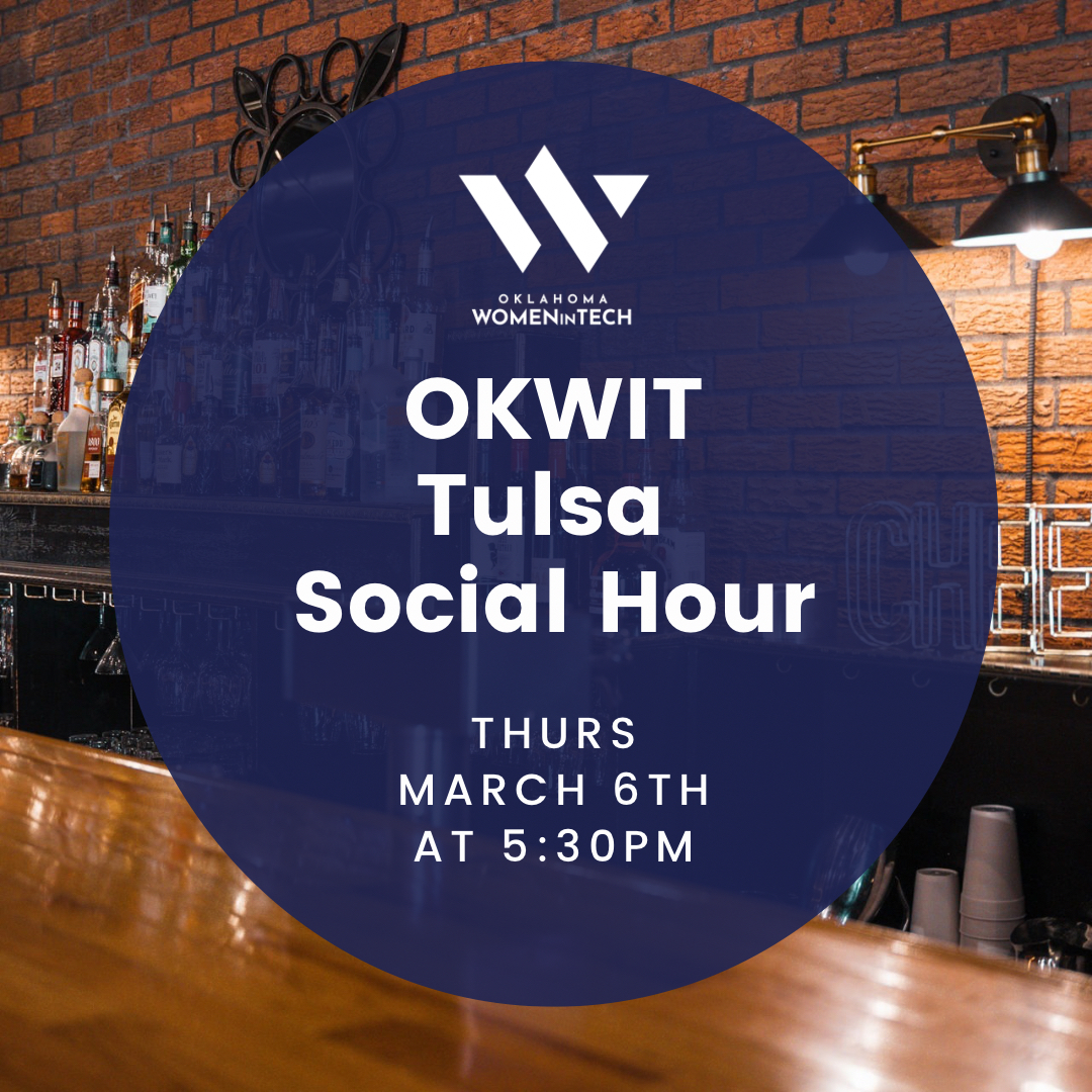 Our Tulsa social hour has been rescheduled to March 6th!

Register: eventbrite.com/o/oklahoma-wom…