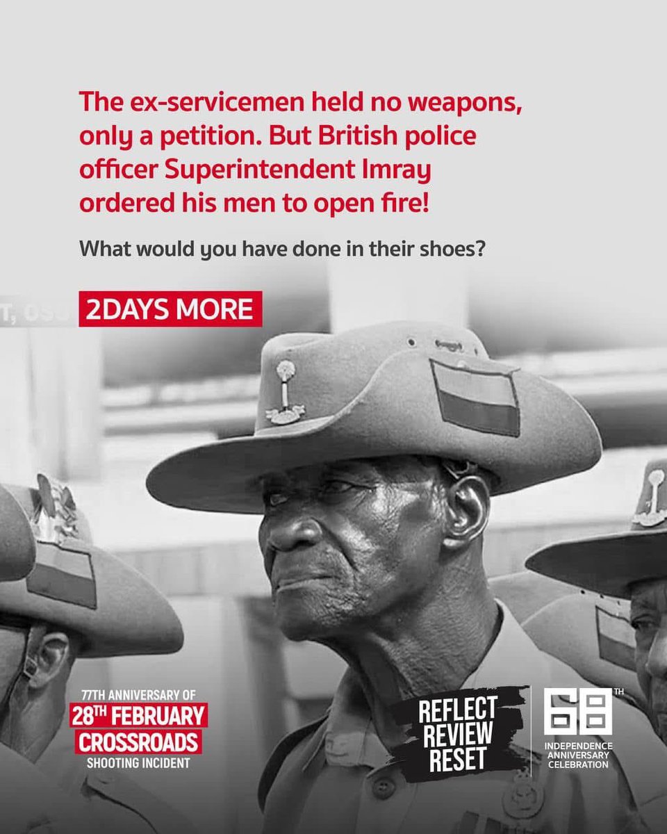 gbcnews_'s tweet image. What would you have done in their shoes?

#GhanaRemembers #OurHeroes  #CrossroadShooting
