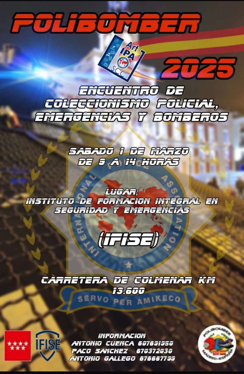 Os esperamos este sábado en IFISE