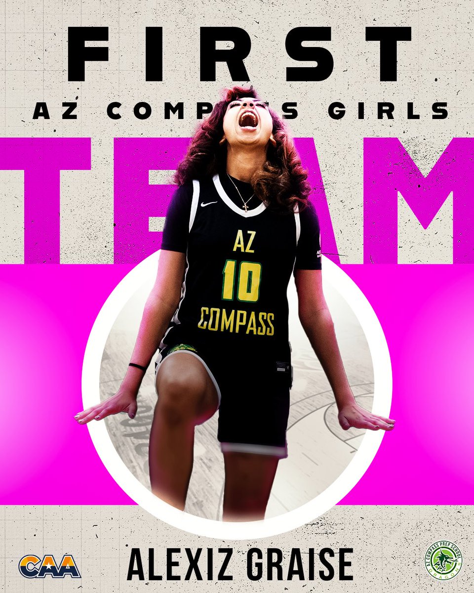 Your CAA First Team player, Alexiz Graise!