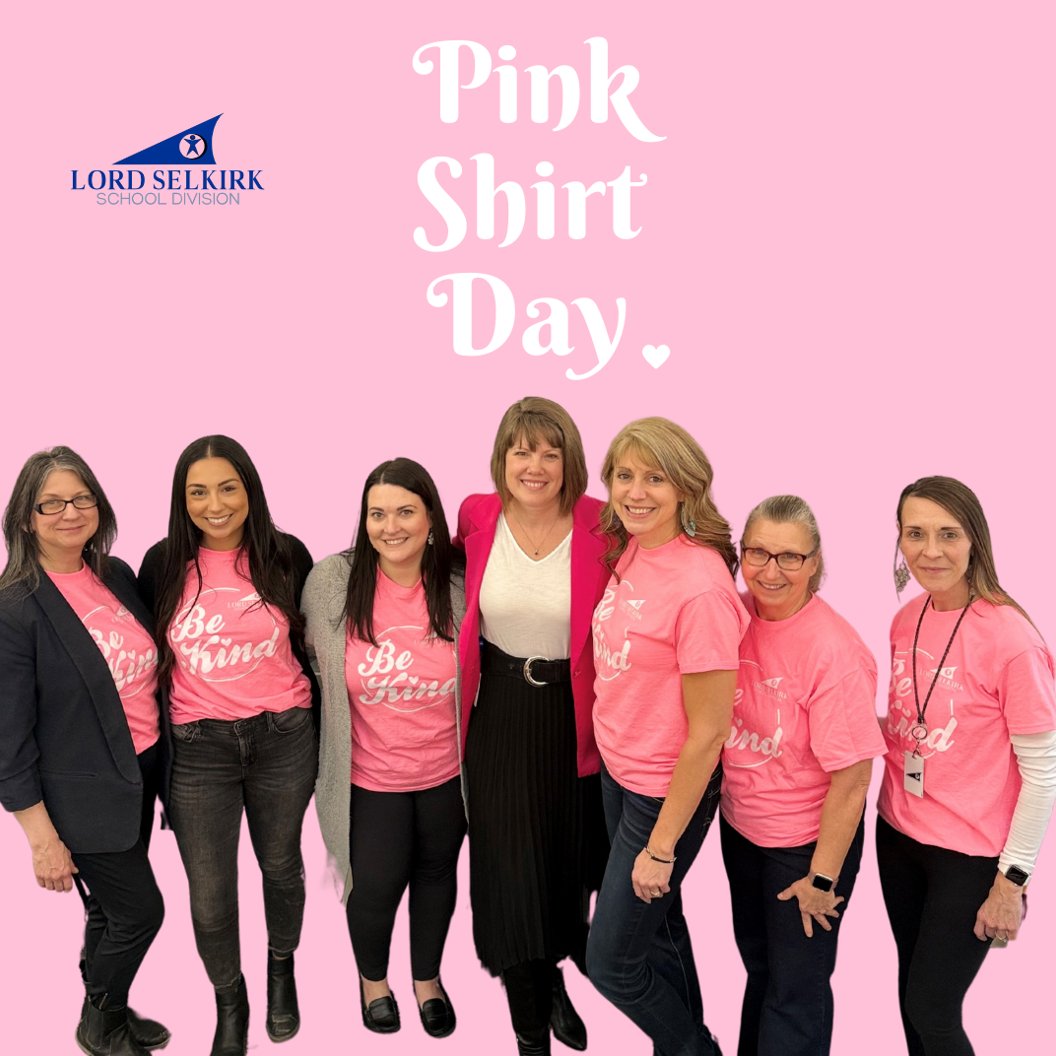 🩷The LSSD Board Office Staff are wearing pink today to stand against bullying and promote kindness and inclusion for all. 💗Together, we can make a difference and create a community where everyone feels valued and respected. #pinkshirtday #antibullying #spreadkindness