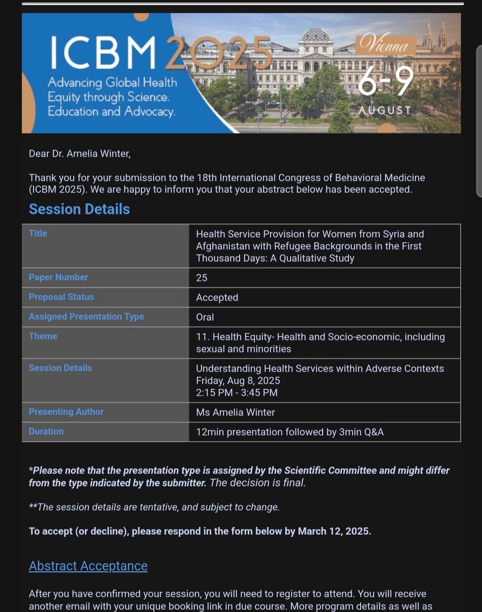 Who else will be at #ICBM2025 in Vienna with me??? ✈️