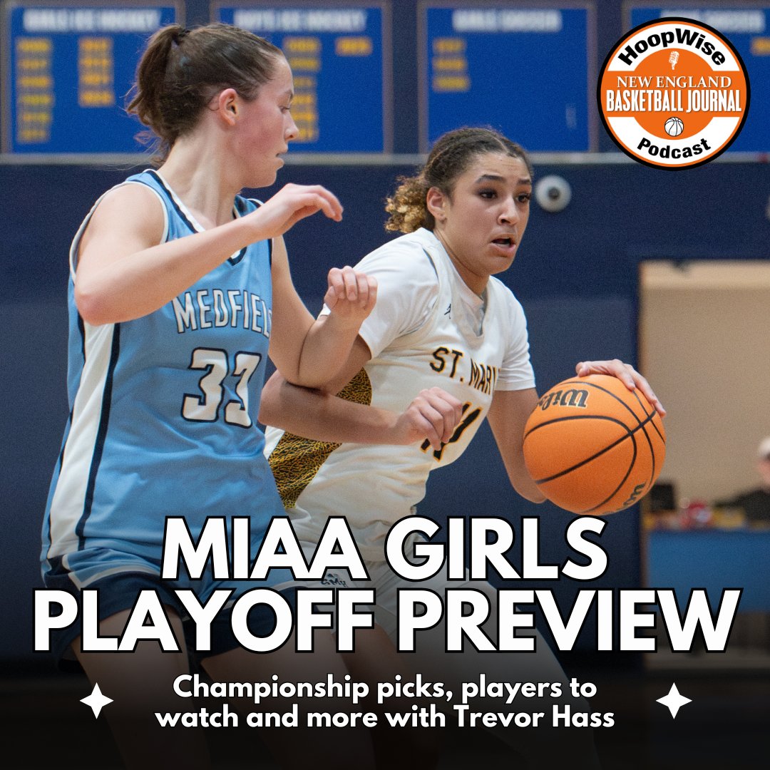 🎙️ NEW HoopWise Podcast 🎙️

<a href="/ethman43/">Ethan Fuller</a> and <a href="/TrevorHass/">Trevor Hass</a> preview the MIAA girls state tournament. They talk championship picks for each division, sleeper teams, players to watch and more!

🎧 podbean.com/eas/pb-naqgj-1…
📺 youtube.com/watch?v=Rds3Jk…