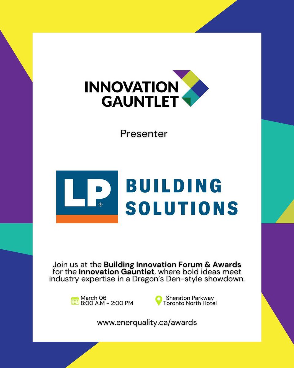 Strength. Style. Sustainability. LP is bringing an innovation that blends all three to the Innovation Gauntlet. 

🎟️ Secure your ticket today: hubs.li/Q038tMNm0