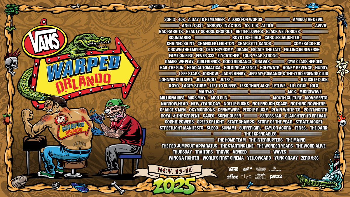 charlottesands's tweet image. SEE YOU AT @vanswarpedtour IN ORLANDO FL WITH ALL MY FAVORITE PEOPLE !!!! I cant believe this lineup is real &amp; that I get to be a part of it. it feels like like a high school reunion but with more fun and less anxiety !!!!!!
