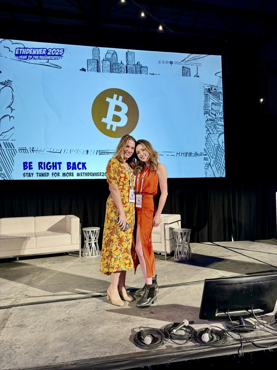 Emma Rose Bienvenu (@emmarosepb) on Twitter photo Sucker for a thematic outfit!
Thanks <a href="/EthereumDenver/">ETHDenver 🏔🦬🦄</a> and <a href="/isabelfoxenduke/">Isabel Foxen Duke⚡️</a> for a fabulous panel discussion about the state of Bitcoin mining. Sucker for a thematic outfit!
Thanks <a href="/EthereumDenver/">ETHDenver 🏔🦬🦄</a> and <a href="/isabelfoxenduke/">Isabel Foxen Duke⚡️</a> for a fabulous panel discussion about the state of Bitcoin mining.