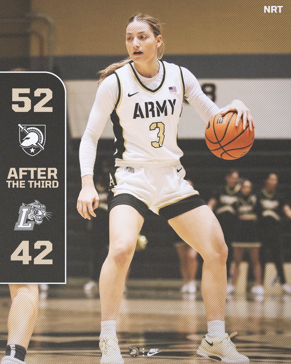 Fourth quarter on deck 👀

#GoArmy | #NRT