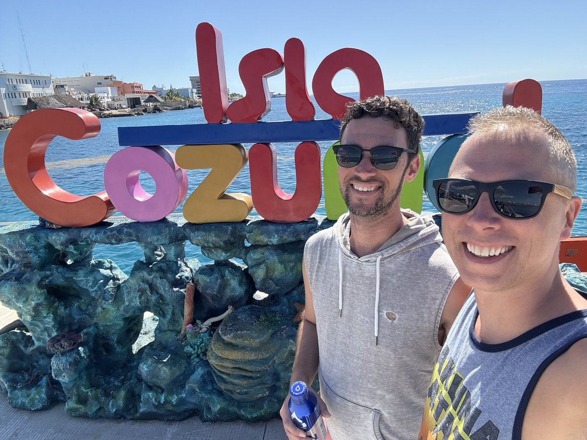 thiscruiselife's tweet photo. A warm hello from Cozumel! I can’t help but feel we were *just* here… 😂
Enjoying our final sea day before headed back to Galveston. I’ll tell you right now, I don’t want to leave this ship!!
#nclprima https://t.co/BIJQNEd6Jt