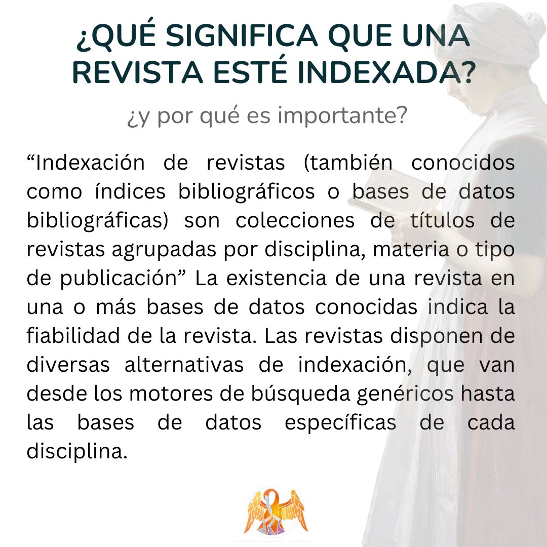 CuadTeolUCN's tweet image. ¿Sabes que es la indexación de revistas y cuál es su importancia?
Aprendamos juntos/as  para seguir impulsando la investigación y aumentando la visibilidad y el influjo de nuevos trabajos!
#UCN #cuadernosdeteologia #indexacion  #investigacioncientifica