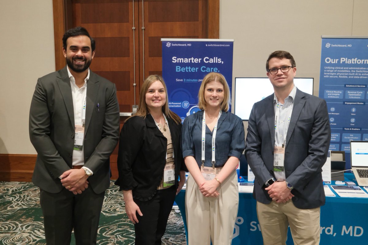 That’s a wrap on #AHARuralHealth 2025! Rural hospitals play such a critical role in patient care, and we’re honored to support the teams working to improve access, efficiency, and outcomes. Thank you to everyone who stopped by and chatted with us!

#AHARuralHealth #HealthTech