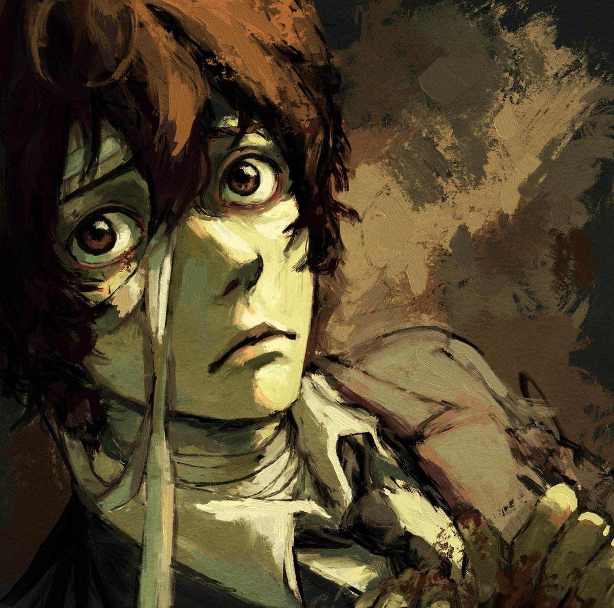 anelfchay's tweet photo. hey did u miss me #dazai #bsd #bsdtwt #DazaiOsamu https://t.co/KnU3Mmytja