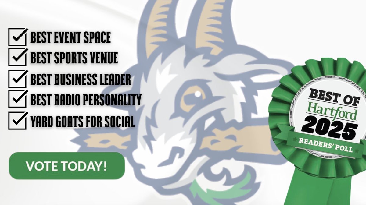 Hartford Yard Goats tweet media