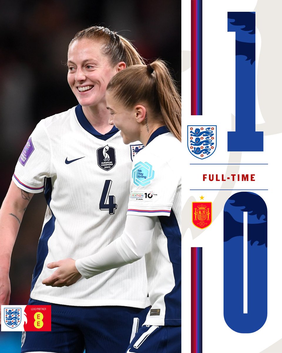 A huge three points for the #Lionesses at Wembley Stadium! 👊