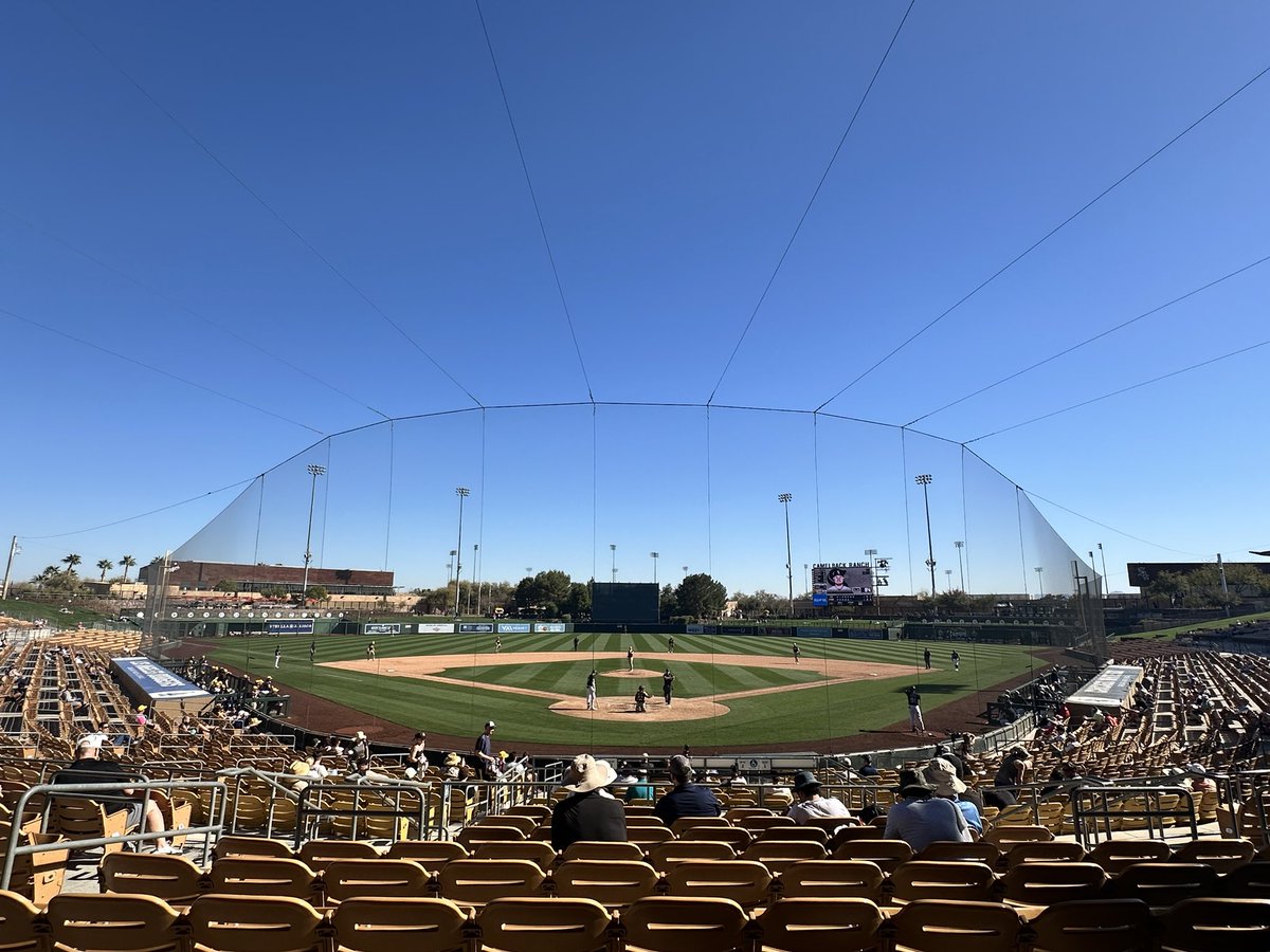 (Ace) โพ๏ธ๐ (@steve_adler) on Twitter photo Gorgeous view from <a href="/camelbackranch/">Camelback Ranch</a> in <a href="/GlendaleAZ/">City of Glendale, AZ</a> this afternoon.
#Padres
#WhiteSox
<a href="/cactusleagueaz/">The Cactus League</a> Gorgeous view from <a href="/camelbackranch/">Camelback Ranch</a> in <a href="/GlendaleAZ/">City of Glendale, AZ</a> this afternoon.
#Padres
#WhiteSox
<a href="/cactusleagueaz/">The Cactus League</a>