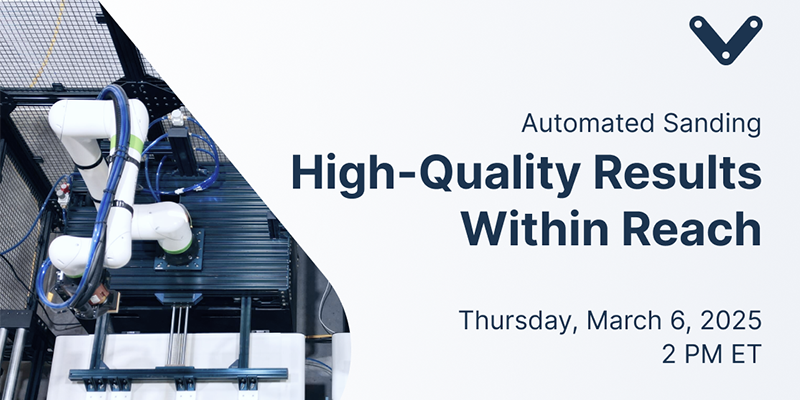 Join us Thursday, March 6th at 2pm ET to explore how robotic sanding can overcome production demands. This free #webinar is sponsored by Vention.

attendee.gotowebinar.com/register/91375… #woodworking #cabinetry #sanding #robotics