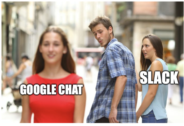 hmann's tweet photo. #slack #googlechat IYKYK https://t.co/VOJBJ8ZLJc