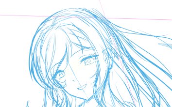 おはようございます!
朝お絵かき。
手直し。 