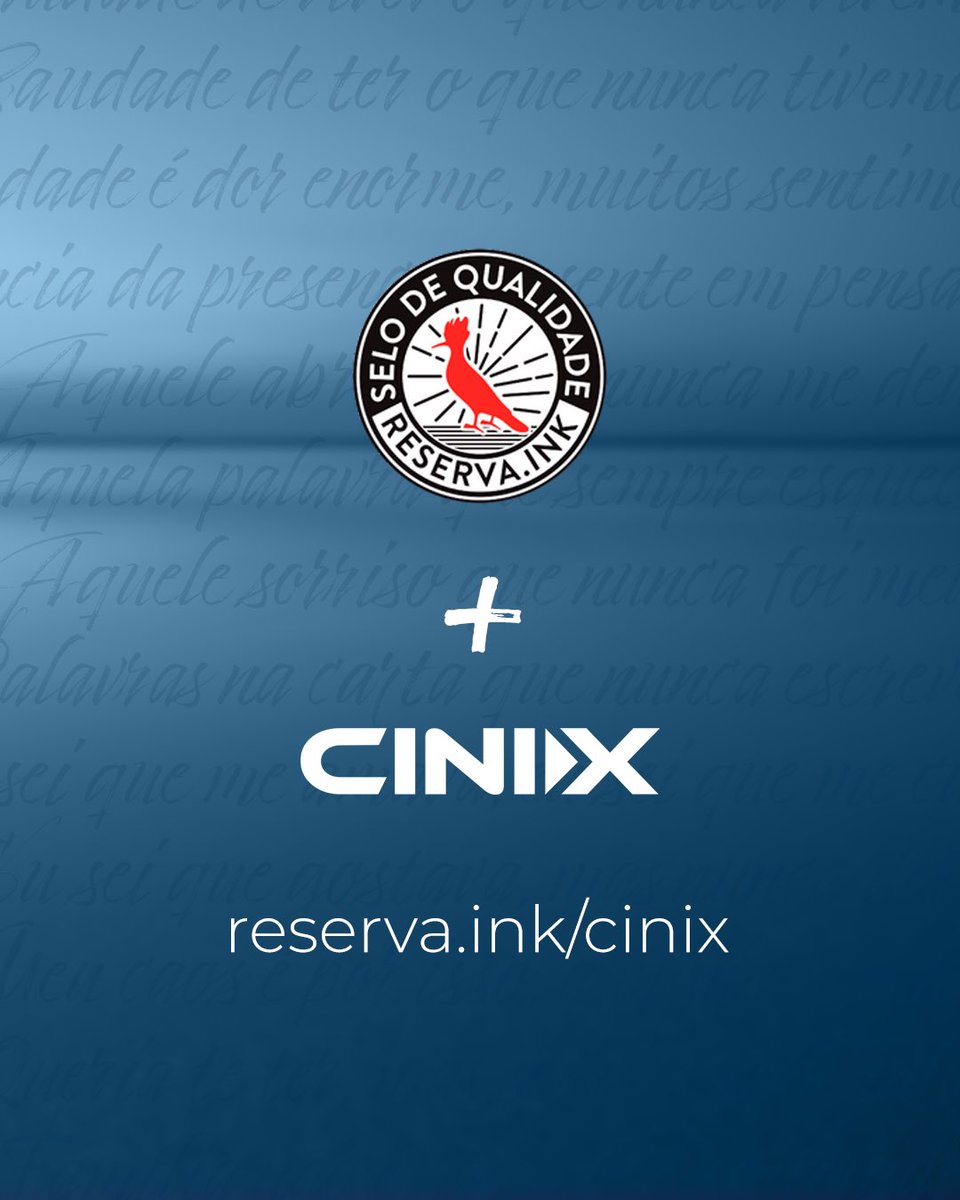 cinix's tweet image. Lançamento Especial! A Sintonia agora é camiseta trazendo o selo de qualidade da Reserva INK com design exclusivo inspirado na essência da faixa.

📲 Edição limitada! reserva.ink/cinix