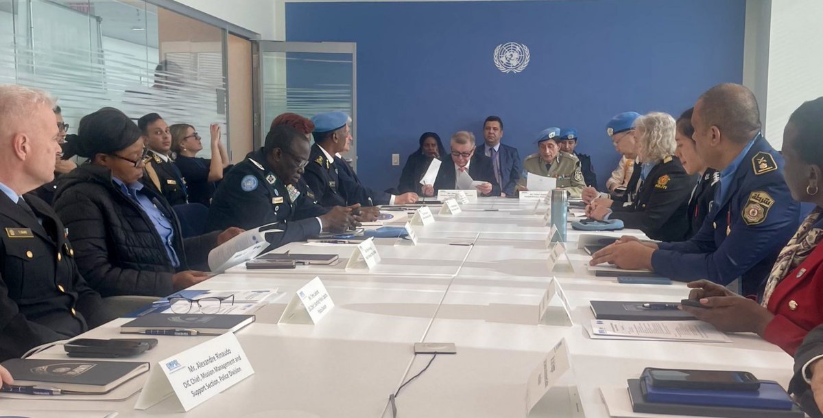 UNPOL's tweet image. .@UNPOL Adviser Faisal Shahkar was pleased to open the 19th United Nations Police Week, which brought together senior #UN leadership and heads of UN Police components to engage on strategic priorities, challenges and the way forward. #PoliceWeek2025