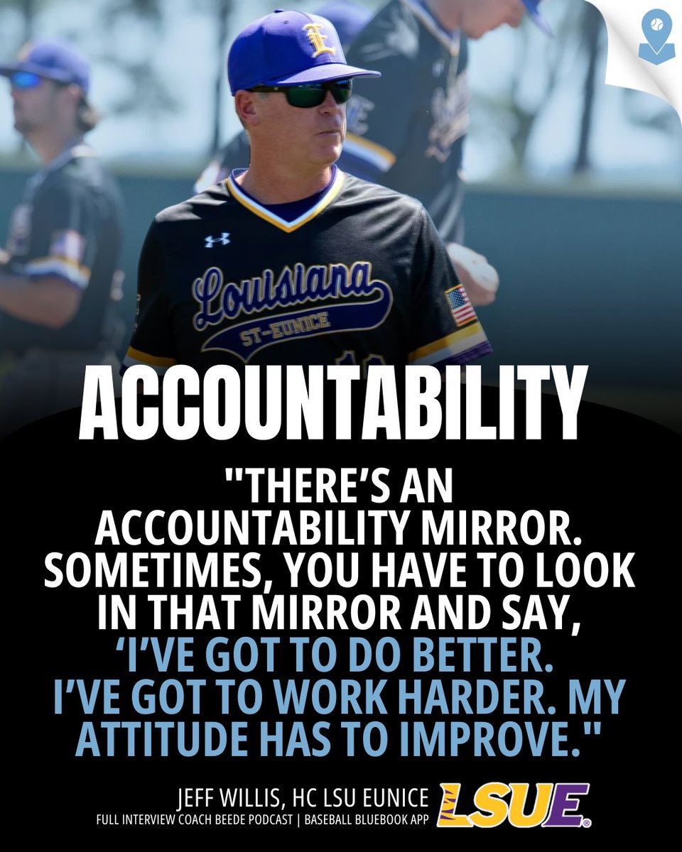 Baseball Bluebook App⢠(@bsblbluebook) on Twitter photo ā¢Losing Teams š No one holds anyone accountable.
ā¢Average Teams š Coaches hold players accountable.
ā¢Winning Teams š Captains hold teammates accountable.
ā¢Championship Teams š Everyone holds Everyone accountable.
#Accountability #Mindset <a href="/LSUEBengalsBSB/">LSUE Baseball</a> @CoachBeede ā¢Losing Teams š No one holds anyone accountable.
ā¢Average Teams š Coaches hold players accountable.
ā¢Winning Teams š Captains hold teammates accountable.
ā¢Championship Teams š Everyone holds Everyone accountable.
#Accountability #Mindset <a href="/LSUEBengalsBSB/">LSUE Baseball</a> @CoachBeede
