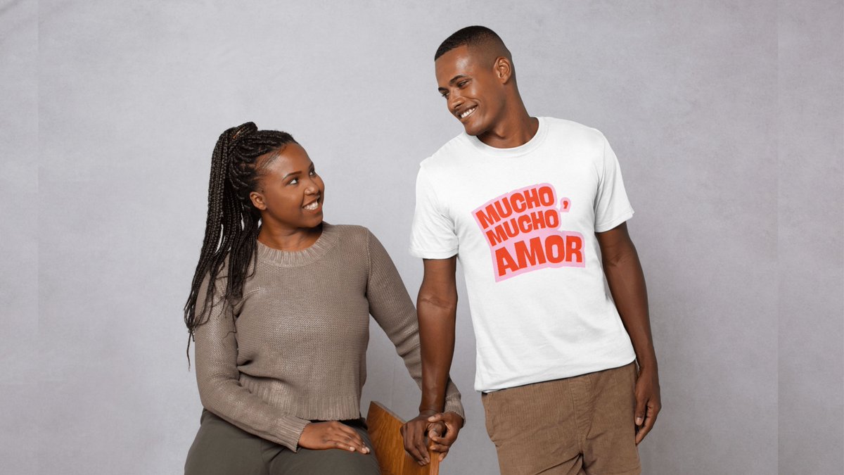 READSHIRT1's tweet photo. Spread Love in Style: Mucho Mucho Amor T-Shirt ❤️

This shirt is all about positivity and passion! Perfect for any occasion.

🛒 Order yours today and share the love! Click the link to shop now!
https://t.co/1fadfk3Dlr https://t.co/U0WFR7ooFI