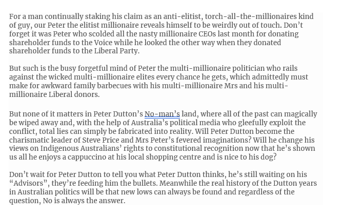 anonymous_julie's tweet photo. Just a reminder of the real Peter Dutton, 
By Ronni Salt.

#DuttonLiar
#VoteLNPOut https://t.co/lxi5PixN4y