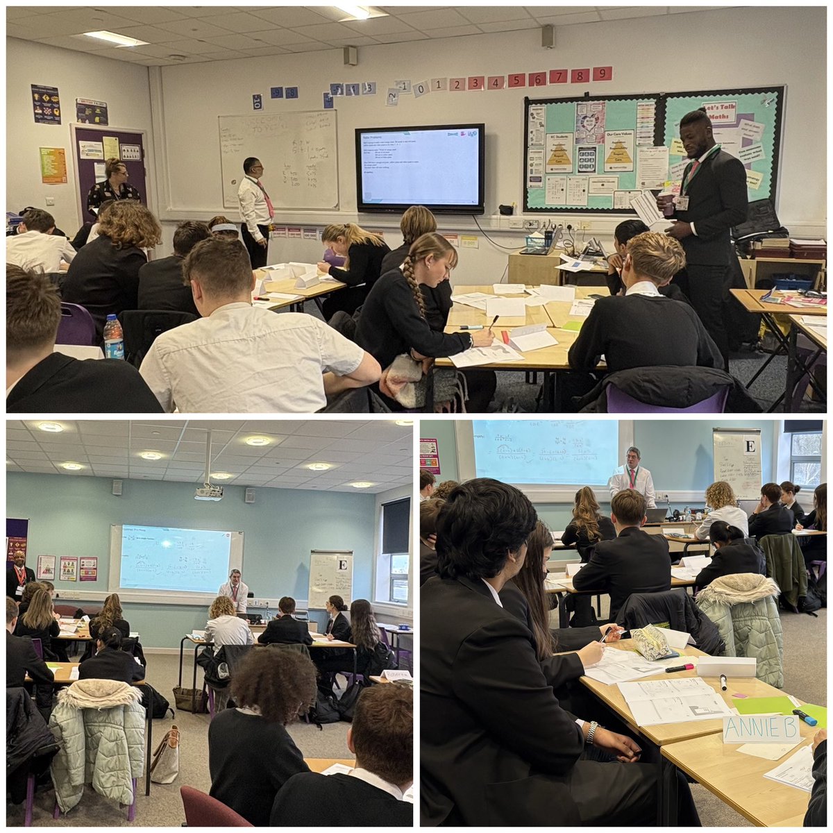 KingsthorpeCo's tweet photo. Ahead of the next trial exams, our Year 11 students had a brilliant day with @petxitraining 

Students had targeted revision sessions with maths specialists, where they benefitted from a range of revision strategies and fast paced re-call. @TrustOrbis https://t.co/aBZidzHEub