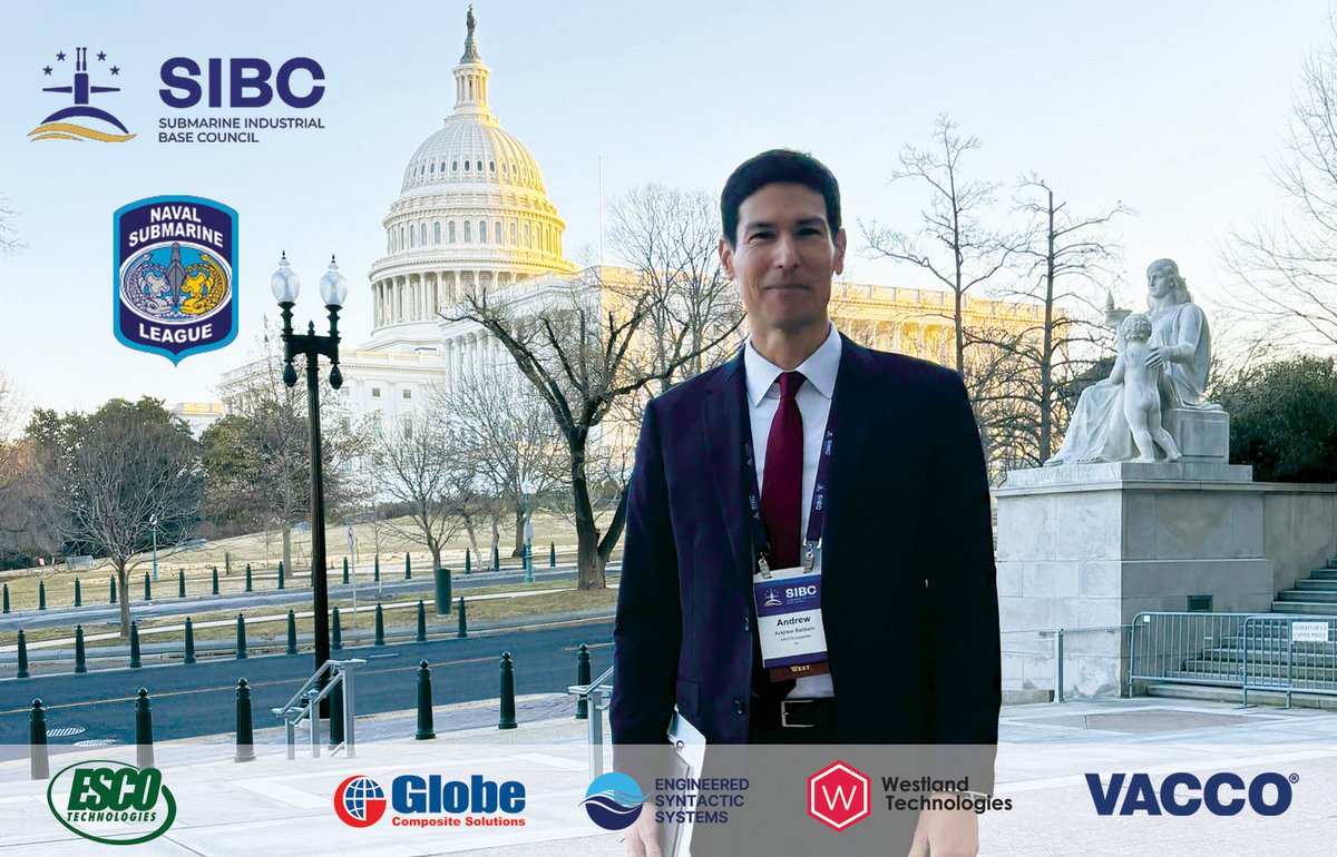 VACCO Industries (@vaccoindustries) on Twitter photo Andrew Baldwin, Business Development Director for Defense Products at <a href="/VACCOIndustries/">VACCO Industries</a>, has joined the ESCO Naval Team alongside colleagues from Globe, ESS, and Westland to attend the Submarine Industrial Base Council (SIBC) Supplier Days & Naval Submarine League (NSL) Corporate Andrew Baldwin, Business Development Director for Defense Products at <a href="/VACCOIndustries/">VACCO Industries</a>, has joined the ESCO Naval Team alongside colleagues from Globe, ESS, and Westland to attend the Submarine Industrial Base Council (SIBC) Supplier Days & Naval Submarine League (NSL) Corporate