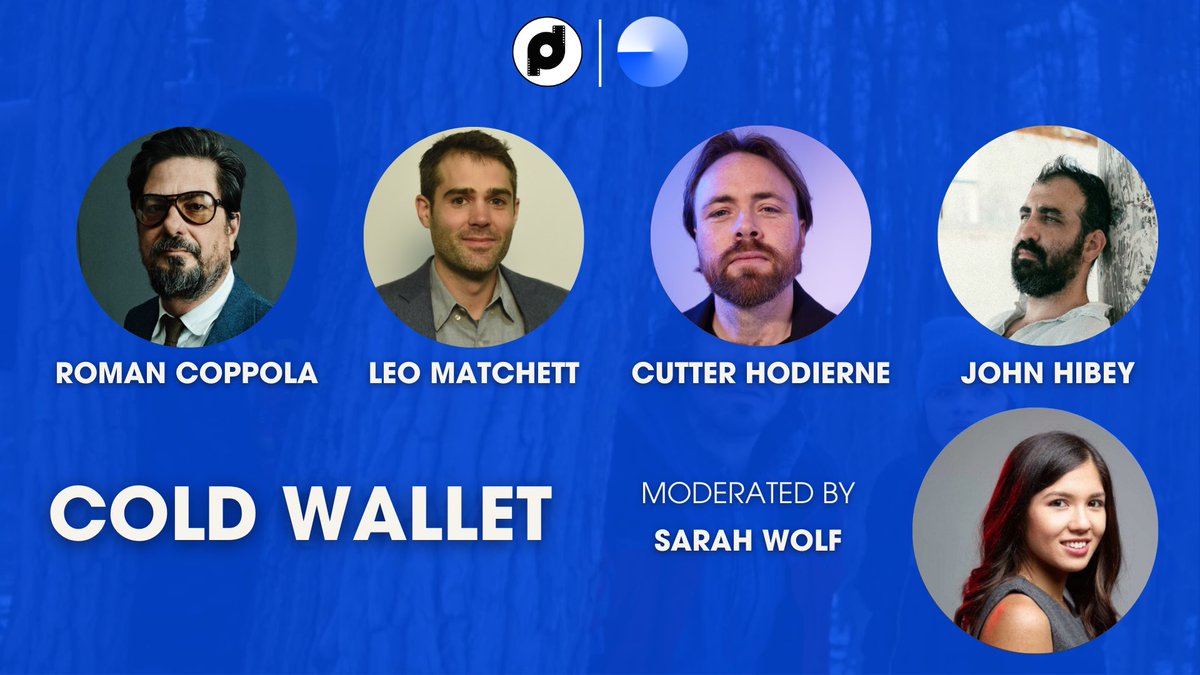 DCP is excited to be partnering with <a href="/base/">Base</a> to present #ColdWalletMovie at <a href="/EthereumDenver/">ETHDenver 🏔🦬🦄</a> 🎬🤩 

⬇️ A sneak peek into the panels we have in store for you tomorrow 👀 #ETHDenver