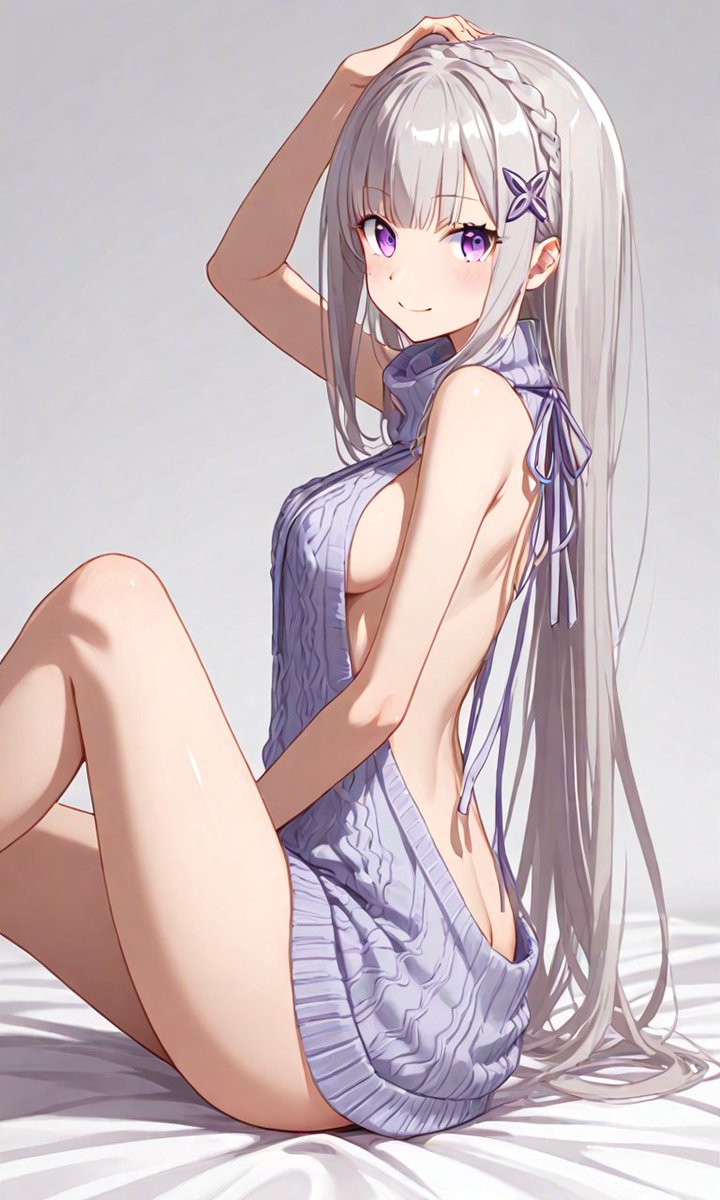 tugyouhrc2's tweet image. おはよう
木曜日𝙏𝙝𝙪𝙧𝙨𝙙𝙖𝙮

今日は親戚の告別式の為
夜まで浮上出来ませんm(_ _)m

今朝のイラスト  エミリア
昨日のエミリアかっこよかった！

 #AIart #エミリア
タップ推奨