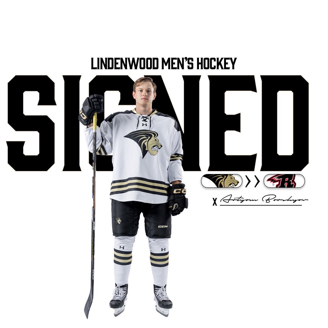David Gagnon and Artyom Borshyov of the <a href="/LULionsHockey/">Lindenwood Hockey</a> 🦁🏒 team signed professional contracts with the Rapid City Rush of the <a href="/ECHL/">ECHL</a> today! 

📕 | tinyurl.com/2nxsjacr

#NewLevel