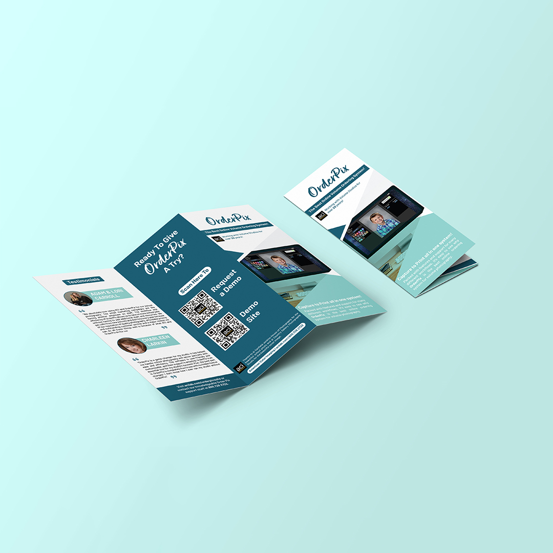 maitra_biprojit's tweet image. 🎨 Boost School Photo Sales! 🚀
OrderPix trifold brochure w/ mobile ordering, QR codes &amp;amp; green screen previews! Perfect for studios!
👉 Need a designer? Let’s go!

Portfolio: [ fiverr.com/users/bipro_ji… ]

#GraphicDesigner #SchoolPhotography #TrifoldDesign #OrderPix