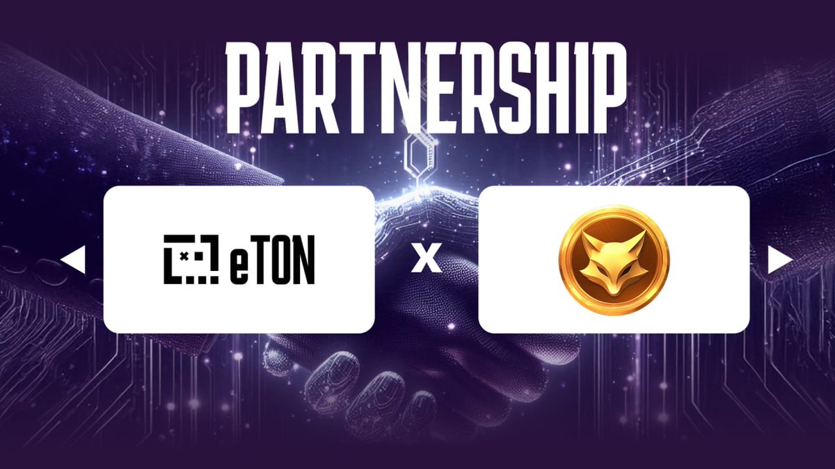 Partnership Announcement: FoxCoin x @RealeTON_TG

We are excited to announce our new partnership with eTON  

eTON is a Telegram-based AI Agent training app designed for Web3 users to activate, upgrade, and train AI Agents for precision mining of $ETON, the exclusive