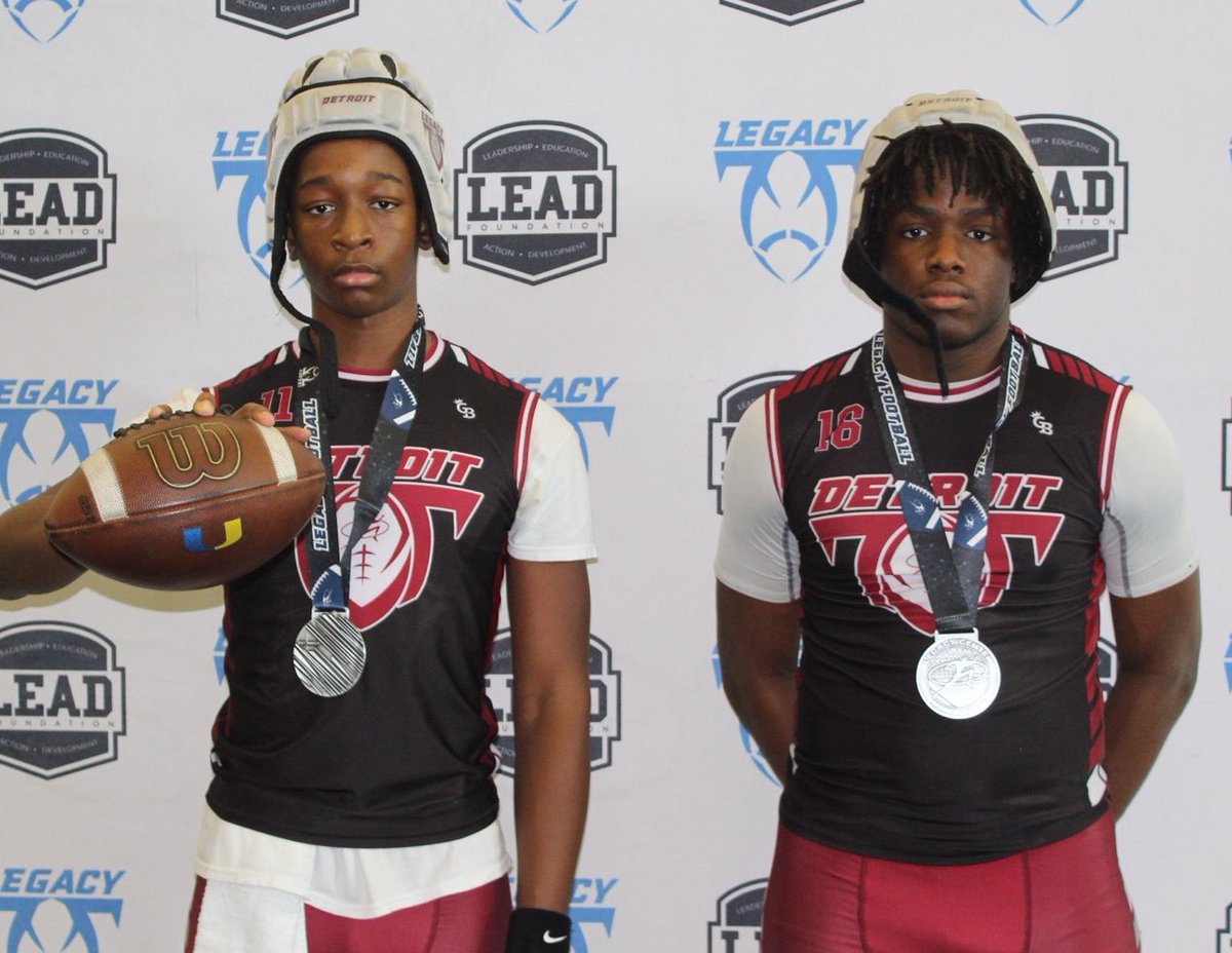 Legacy Football Organization (@legacymi_fball) on Twitter photo ⭐️Legacy Statewide 7on7 High School League Season MVPs⭐️
Detroit Black
Offense: Keyon Evans - QB - Redford Union - 2026
Defense: George Massaquoi - LB - WF Herman - 2026
<a href="/Legacy_Recruit/">Legacy Recruiting</a> <a href="/LegacyDetroitMI/">Legacy Detroit</a> <a href="/gamebreakerhg/">GameBreaker</a> <a href="/TheD_Zone/">The D Zone</a>
#legacy #jointhemovement #7on7 ⭐️Legacy Statewide 7on7 High School League Season MVPs⭐️
Detroit Black
Offense: Keyon Evans - QB - Redford Union - 2026
Defense: George Massaquoi - LB - WF Herman - 2026
<a href="/Legacy_Recruit/">Legacy Recruiting</a> <a href="/LegacyDetroitMI/">Legacy Detroit</a> <a href="/gamebreakerhg/">GameBreaker</a> <a href="/TheD_Zone/">The D Zone</a>
#legacy #jointhemovement #7on7