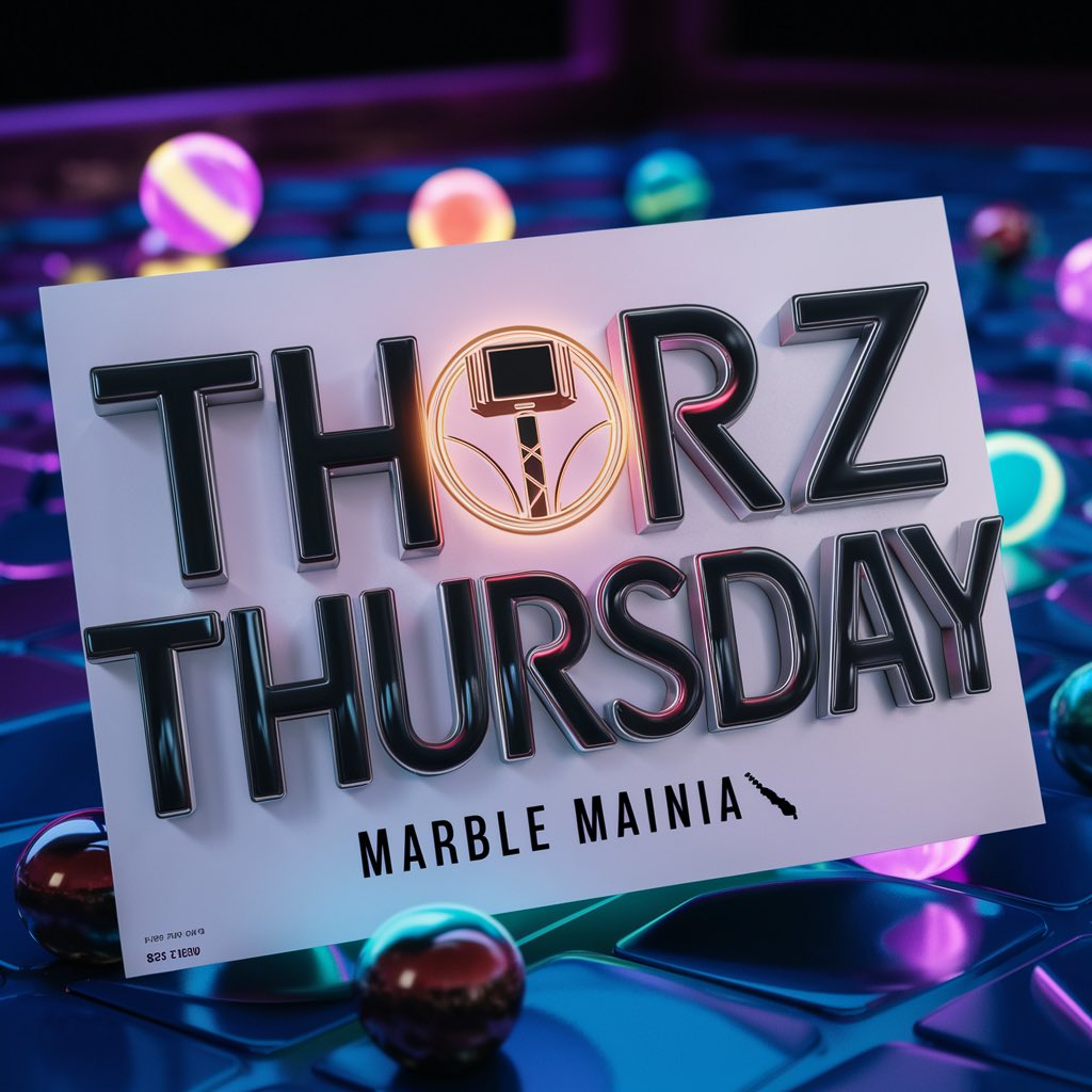 Set a reminder for the upcoming Space!   x.com/i/spaces/1ypKd…

⚪️⚫️ Marbles On Steam  ⚪️⚫️- Thursdays 10PM EST  - Get on Twitch, and let's roll!!  twitch.tv/thorscryptos 
   
 10 Rounds, the winner will receive 20 $Netz ea. round
Must be following <a href="/RosemarieOakley/">Rosemarie</a>