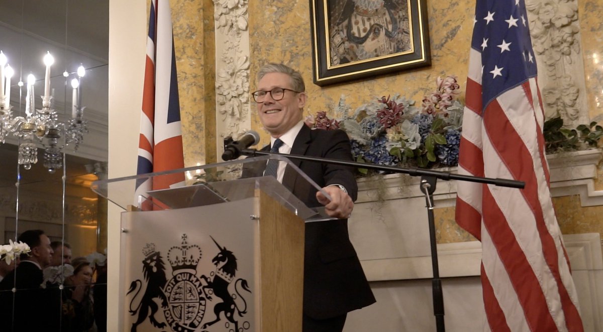 British Embassy Washington (@ukinusa) on Twitter photo Welcome back to America <a href="/Keir_Starmer/">Keir Starmer</a>! 🇺🇸
The Prime Minister is in DC to meet with <a href="/POTUS/">President Donald J. Trump</a> to discuss economic growth and global security.
PM: "The world is becoming more dangerous and it is more important than ever that we are united with our allies.
"There are huge opportunities Welcome back to America <a href="/Keir_Starmer/">Keir Starmer</a>! 🇺🇸
The Prime Minister is in DC to meet with <a href="/POTUS/">President Donald J. Trump</a> to discuss economic growth and global security.
PM: "The world is becoming more dangerous and it is more important than ever that we are united with our allies.
"There are huge opportunities