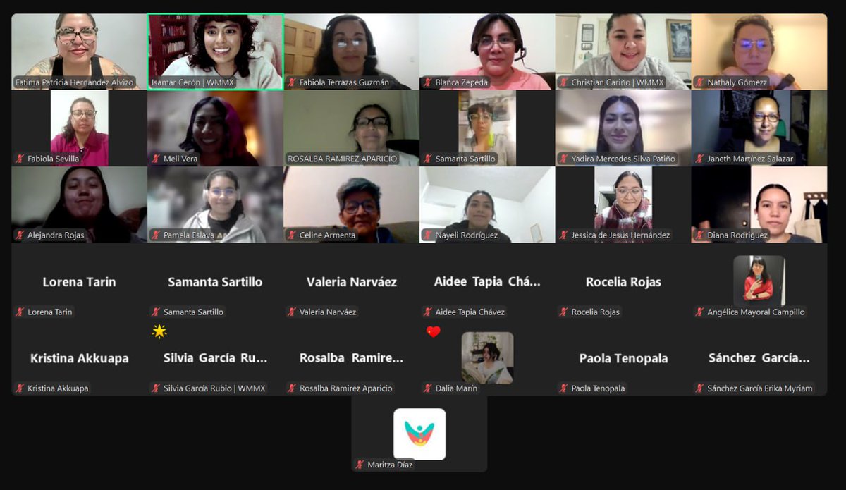 Editatona (@editatona) on Twitter photo En la Escuela de Mujeres Wikipedistas no puede faltar el tema «Investigación con perspectiva de género».
Esta noche, la sesión estuvo a cargo de <a href="/falviz0/">Fátima Alvizo</a>, a quien le agradecemos mucho su participación en este proyecto 💻♀️
Descansen mucho y sueñen bonito 💤 En la Escuela de Mujeres Wikipedistas no puede faltar el tema «Investigación con perspectiva de género».
Esta noche, la sesión estuvo a cargo de <a href="/falviz0/">Fátima Alvizo</a>, a quien le agradecemos mucho su participación en este proyecto 💻♀️
Descansen mucho y sueñen bonito 💤