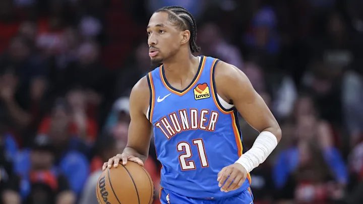 ThunderLead's tweet photo. Aaron Wiggins tonight
24 points
5 rebounds
3 assists
11/19 FG
+26
Simultaneously saving basketball and saving the Thunder from an unexpected L. https://t.co/pDsDWAjfCH