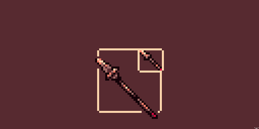 ._. (@salamichild) on Twitter photo *You found a STEEL SPEAR!
"A reliable pole-arm of sturdy metal. Ideal of poking, prodding, and piercing!"
*EQUIP it now?
>Y
N
(Rose&Rust palette)
<a href="/Pixel_Dailies/">Pixel Dailies</a> #pixel_dailies #piercing *You found a STEEL SPEAR!
"A reliable pole-arm of sturdy metal. Ideal of poking, prodding, and piercing!"
*EQUIP it now?
>Y
N
(Rose&Rust palette)
<a href="/Pixel_Dailies/">Pixel Dailies</a> #pixel_dailies #piercing