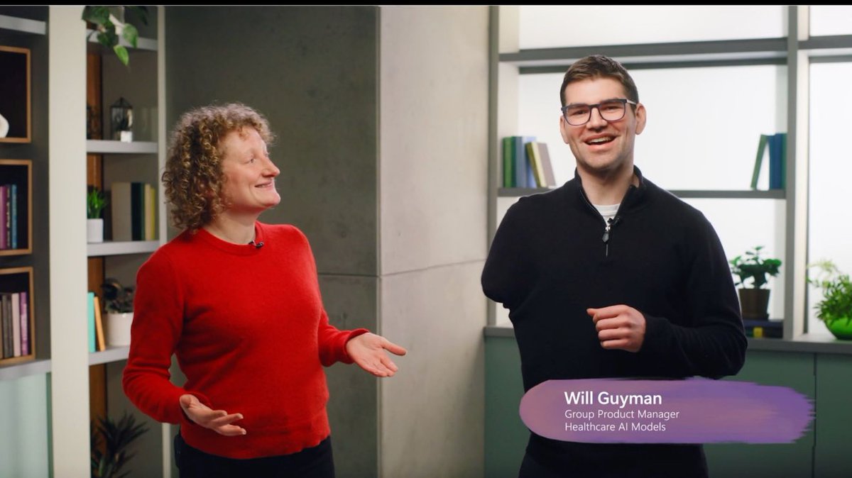 wguyman's tweet image. Just published: sessions from this quarter's Microsoft Research Forum Episode, spotlighting AI for Health and Agents. If you’re interested in the future of AI in healthcare and intelligent agent development, these may be worth a watch.
🏥 Health
1️⃣ AI for Precision Health…