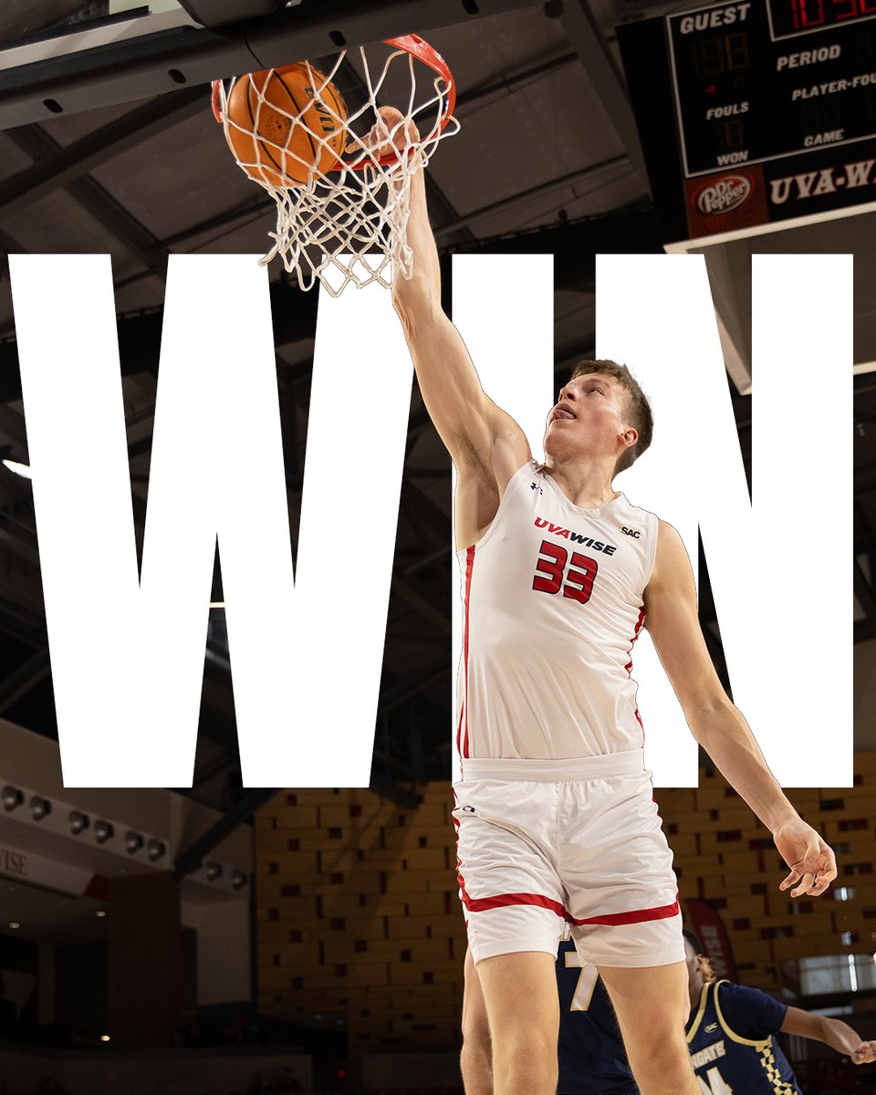 UVA Wise Athletics (@uvawisecavs) on Twitter photo Cavs overcome 11 point deficit in final minutes to force overtime on a Dean buzzer beating 3-pointer. Ramsey and Dean combine for 72 in Triple OT Win!
<a href="/UVAWiseMBB/">UVA Wise MBB</a> Cavs overcome 11 point deficit in final minutes to force overtime on a Dean buzzer beating 3-pointer. Ramsey and Dean combine for 72 in Triple OT Win!
<a href="/UVAWiseMBB/">UVA Wise MBB</a>
