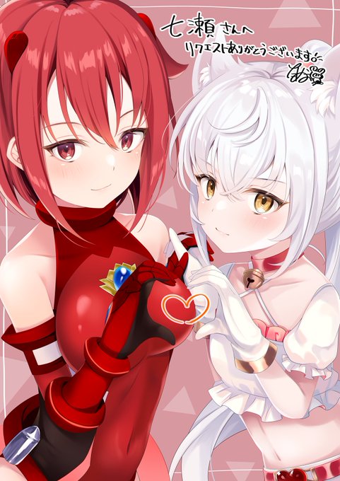 skebで依頼した 
うちの子変身ヒロインが納品されました

今回も雪野(@weisxoh)さんのオリキャラをお借りしました。

全てお任せで投げましたがまさかの🫶!
めっちゃ可愛い!あと顔付きちょっぴり大人っぽい!とっても素敵なイラスト描いて頂き有難う御座います🙏❣️

次リプで絵師様紹介になります〜 