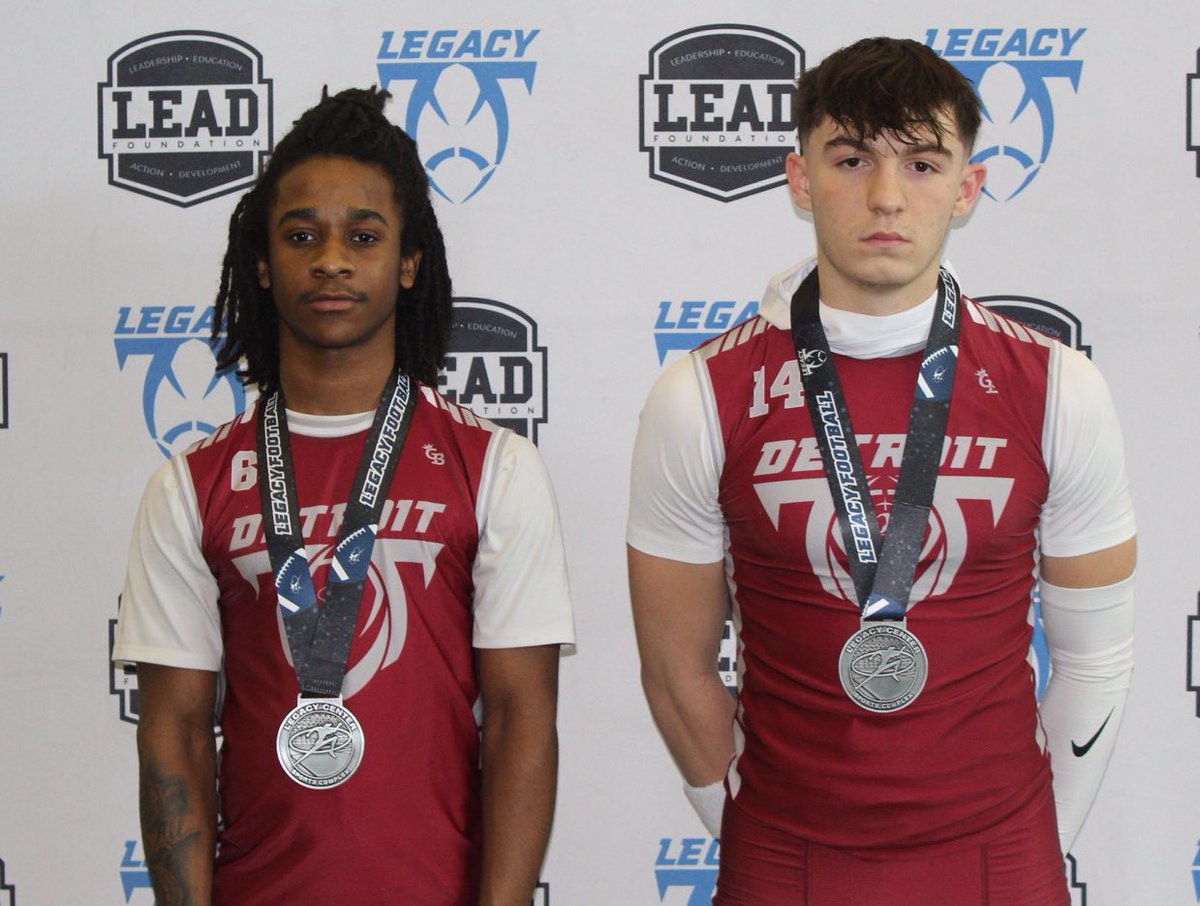 Legacy Football Organization (@legacymi_fball) on Twitter photo ⭐️Legacy Statewide 7on7 High School League Season MVPs⭐️
Detroit Burgundy
Offense: Terrell Crawford - QB - Melvindale - 2027
Defense: Noah Hammoud - DB - Fordson - 2025
<a href="/Legacy_Recruit/">Legacy Recruiting</a> <a href="/LegacyDetroitMI/">Legacy Detroit</a> <a href="/gamebreakerhg/">GameBreaker</a> <a href="/TheD_Zone/">The D Zone</a>
#legacy #jointhemovement #7on7 ⭐️Legacy Statewide 7on7 High School League Season MVPs⭐️
Detroit Burgundy
Offense: Terrell Crawford - QB - Melvindale - 2027
Defense: Noah Hammoud - DB - Fordson - 2025
<a href="/Legacy_Recruit/">Legacy Recruiting</a> <a href="/LegacyDetroitMI/">Legacy Detroit</a> <a href="/gamebreakerhg/">GameBreaker</a> <a href="/TheD_Zone/">The D Zone</a>
#legacy #jointhemovement #7on7