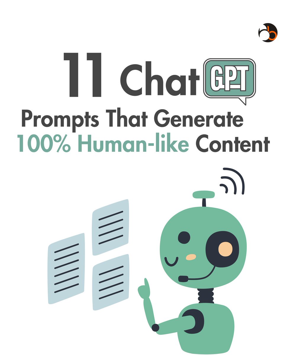 beginnersblog1's tweet photo. I'm shocked people still don't know how to use ChatGPT  to write 100% Human-like content.

I have 11 ChatGPT prompts that can help you write 100% Human content.

To get this, 
Follow @beginnersblog1
Like &amp; RT 
Comment "Prompts", and I will send you the full guide. https://t.co/ETRgZagIij
